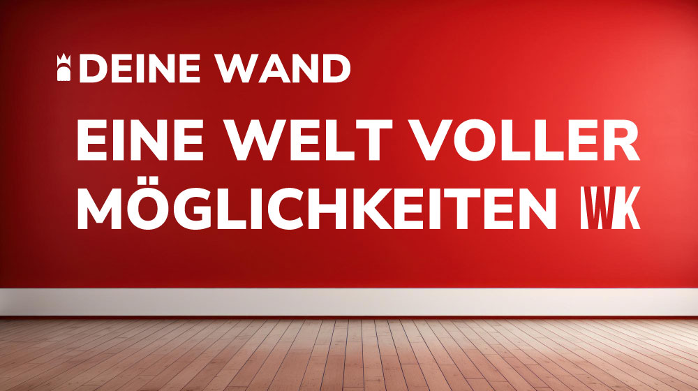 WANDKAISER-Peter Hagen Deine Wand eine Welt voller Möglichkeiten - Vertikaler Wanddruck
